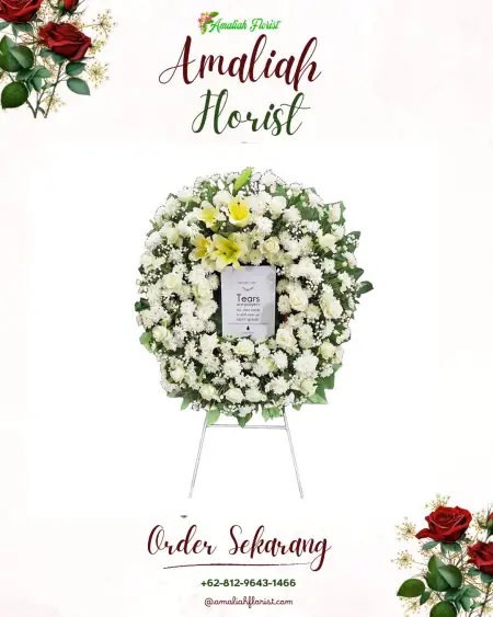 Krans Bunga Duka Sindang Agung